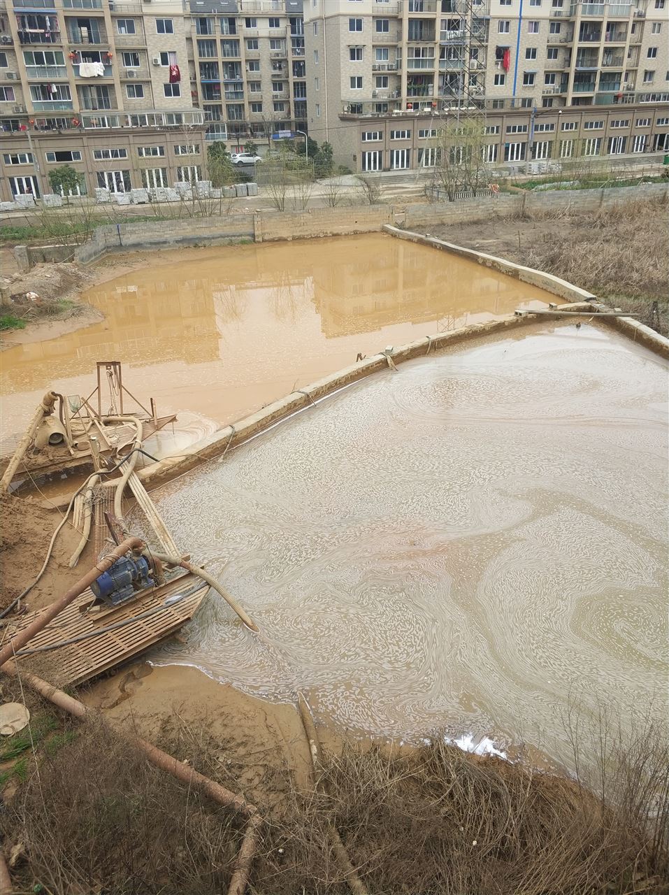 老城沉淀池淤泥清理-厂区废水池淤泥清淤
