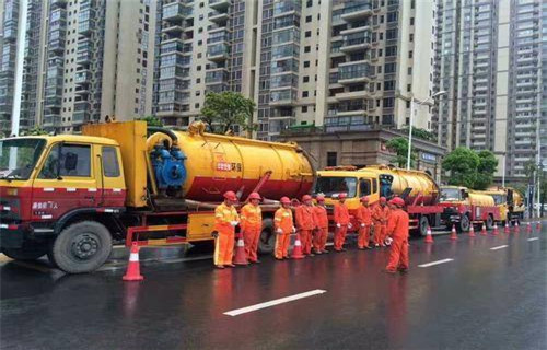 老城市政管道清淤